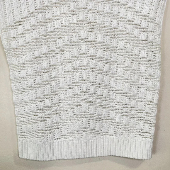 Club  Monaco Open Knit Ivory Vest - Picture 11 of 12